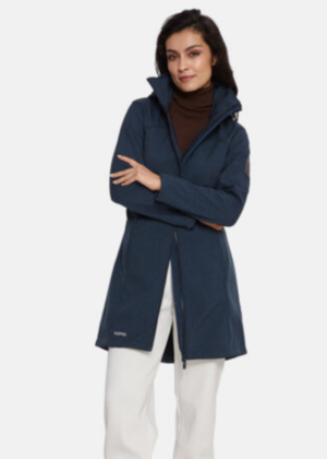 HUPPA moteriška pavasario-rudens softshell striukė Ava navy-blue-BLUE - Image 3