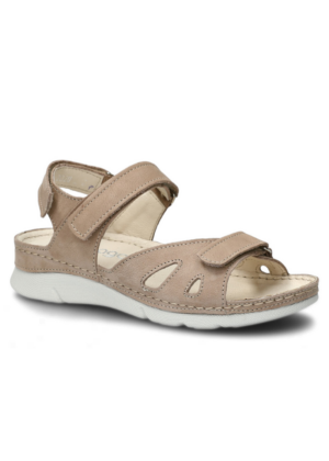 NAGABA NATURAL LEATHER moteriški sandalai beezid - beveik sandėlyje dydžiai 37-SUPER HIND - Image 6