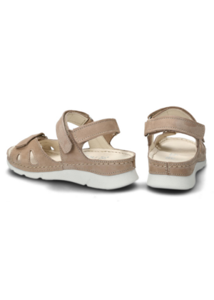 NAGABA NATURAL LEATHER moteriški sandalai beezid - beveik sandėlyje dydžiai 37-SUPER HIND - Image 4