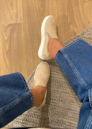 DUFFY bežiai „slip-on“ moteriški laisvalaikio batai – BALTA – TURIME SANDĖLYJE – GREITAS PRISTATYMAS - Image 2