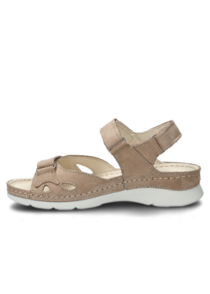 NAGABA NATURAL LEATHER moteriški sandalai beezid - beveik sandėlyje dydžiai 37-SUPER HIND - Image 3