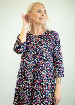 Miela gėlėta suknelė su kišenėmis Sille-Kohe sandėlyje M(38-40) - kiti dydžiai pagal pageidavimą. - Image 4