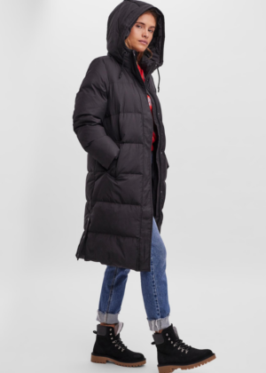 Vero Moda moteriškas slidinėjimo paltas Erica Holly juodas - beveik nebėra sandėlyje paskutinis XS dydis - Image 2