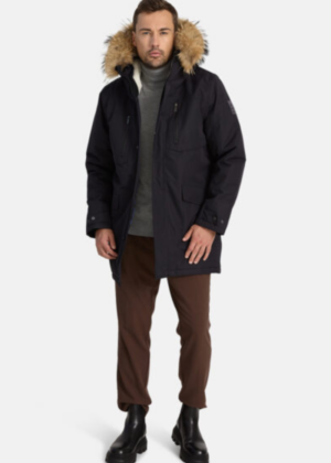 HUPPA vyriška žieminė striukė David 1 black NATURAL COAT 200 g apšiltinta - atspari lietui ir vėjui - TINKAMUMO LAIKAS iki 5 darbo dienų - Image 2