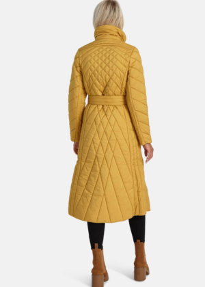 Huppa pavasario-rudens pereinamojo sezono 140 gr moteriškas apšiltintas paltas Alma mustard-yellow - jau greitai pasirodys paskutinis S(36) super kaina - Image 2
