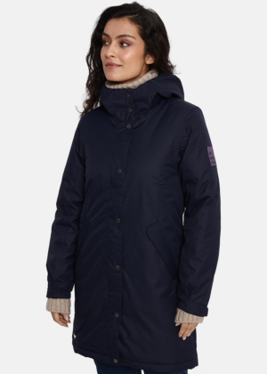 HUPPA naiste sügis-talvine ülemineku parka tumesinine (140 gr soojustusega)-KOHE LAOS - Image 1