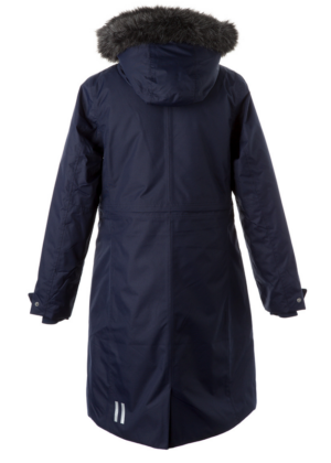 HUPPA Ilgesnė moteriška žieminė striukė Vienna navy blue-NEW STOCK-SUPER HIND - Image 9