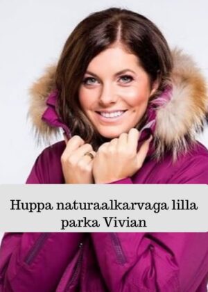 Huppa moteriška žieminė striukė Vivian su bordo natūraliu plauku 200 gr - sandėlyje - SUPER KAINA - Image 15