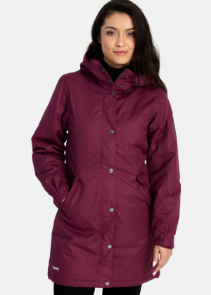 HUPPA naiste sügis-talvine ülemineku parka Janelle bordoolilla (140 gr soojustusega)- KOHE LAOS - Image 1