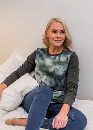 Stilinga tamsiai pilka palaidinė M ir XXL sandėlyje-CLUSHES CLOTHING - Image 5