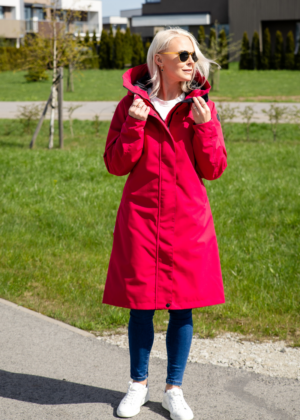 LENNE moteriška pavasario-rudens striukė Melissa raspberry pink (40 gr su pašiltinimu)-Madinga -Yra sandėlyje-Klientų pageidavimu