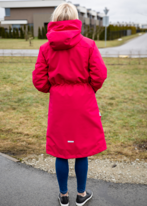 LENNE longer moteriška pavasario-rudens pereinamojo laikotarpio striukė Melissa Raspberry Pink (80 gr su apšiltinimu) - NEMOKAMA SEVEN - Image 3
