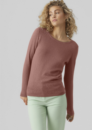 VERO MODA blush pink beige 100 % COTTON Moteriškas šampūnas - baltas sandėlyje NAUJAS - Image 2