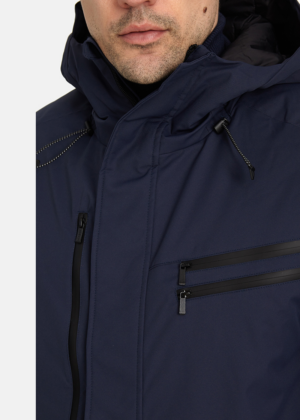 Huppa vyriška rudens-žiemos pereinamoji parka Marlo navy blue(140 g izoliacijos)- pristatymo laikas 1-4 dienos - Image 4
