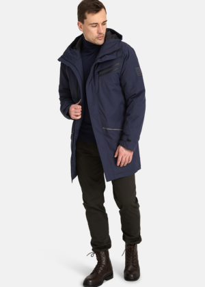 Huppa vyriška rudens-žiemos pereinamoji parka Marlo navy blue(140 g izoliacijos)- pristatymo laikas 1-4 dienos - Image 2