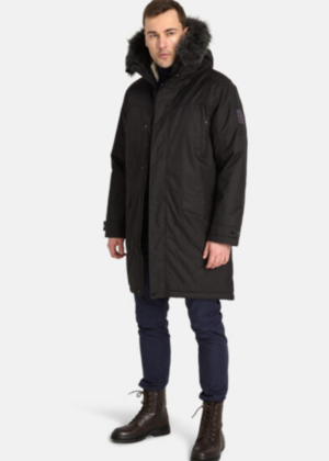 HUPPA Longer Vyriška žieminė striukė Dawson Black 200 gramų izoliacija, atspari vėjui ir lietui-XXL-matmenys sandėlyje- kitų dydžių pristatymo laikas iki 5 dienų - Image 10