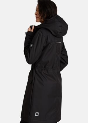 HUPPA juoda moteriška pavasario-rudens striukė „Minna“ su 40 g „Insulated-XS“ ir „M“ dydžių beveik yra sandėlyje, kiti dydžiai pristatomi per 5 darbo dienas - Image 3