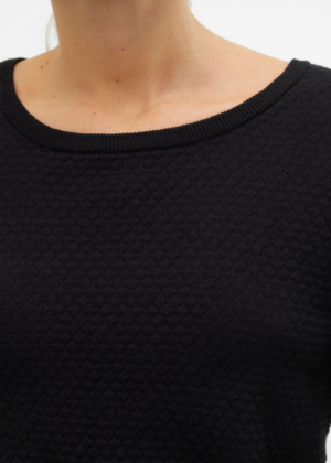 VERO MODA moteriškas juodas 100% COTTON moteriškas šampūnas priežiūra-kur apsipirkti-naujiena - Image 6