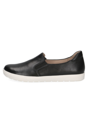 CAPRICE natūralios odos juodi moteriški „slip-on“ laisvalaikio batai – TURIME SANDĖLYJE – SUPER KAINA – CLUSHIONAL CLASSICS HOME - Image 9