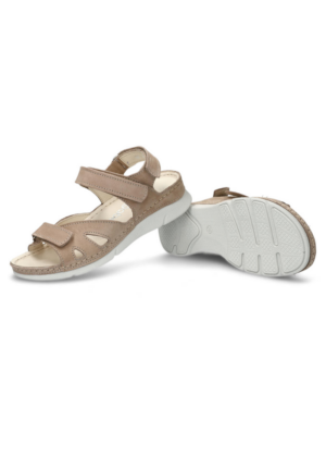 NAGABA NATURAL LEATHER moteriški sandalai beezid - beveik sandėlyje dydžiai 37-SUPER HIND - Image 2
