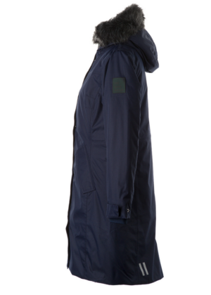 HUPPA Ilgesnė moteriška žieminė striukė Vienna navy blue-NEW STOCK-SUPER HIND - Image 11