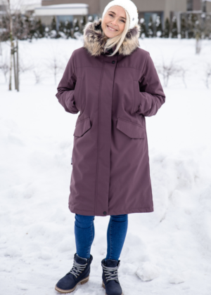 Lenne moteriška žieminė striukė Carmen(200 gr izoliacija) violetinė - beveik sandėlyje - super kaina
