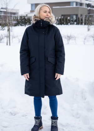 Lenne moteriška žieminė striukė Carmen juoda - beveik sandėlyje - super kaina