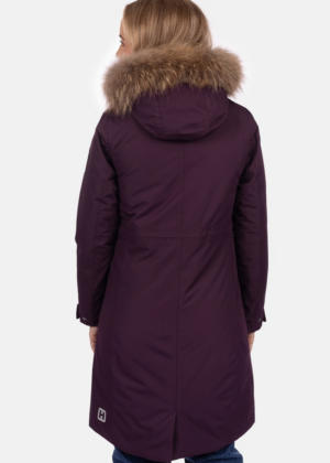 HUPPA pikem naiste talveparka Vienna tumelilla NATURAALKARVAGA - Image 3
