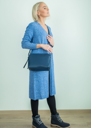VERO MODA moteriškas džemperis Doffy blue-BŪTINAI SKAIDYTI-SUPER KAINA-Dydis taip pat tinka M dydžiui - Image 2