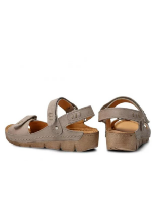 NAGABA NATURAL LEATHER moteriški sandalai beezid- NAUJAI IŠPARDUOTI-LAST-SUPER HINDEN - Image 6