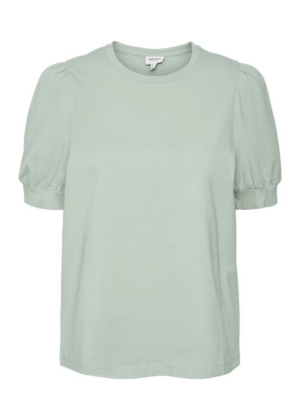 VERO MODA orgaanilisest puuvillast särk Kerry mündiroheline -KOHE LAOS - Image 5