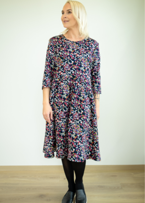 Miela gėlėta suknelė su kišenėmis Sille-Kohe sandėlyje M(38-40) - kiti dydžiai pagal pageidavimą. - Image 5