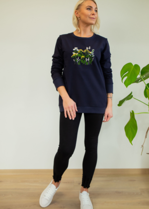 Miela tamsiai mėlyna siuvinėta palaidinė Kummel - paskutinis M(38-40) dydis sandėlyje. - Image 3