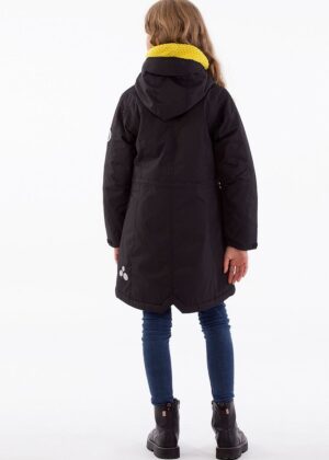 HUPPA mergaičių rudens-žiemos lietaus ir vėjo nepraleidžianti (140 gr izoliacija) parka juoda - Pristatymo laikas 1-4 dienos - Image 2
