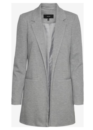 VERO MODA pilka minkšto audinio striukė striukė Verina - beveik sandėlyje paskutinė M - Image 7