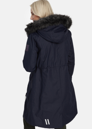 HUPPA Ilgesnė moteriška žieminė striukė Vienna navy blue-NEW STOCK-SUPER HIND - Image 6