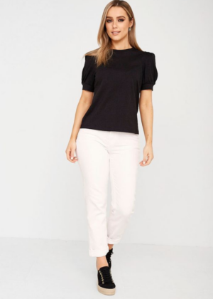 VERO MODA puuvillane naiste särk Kerry must -KOHE LAOS - Image 6