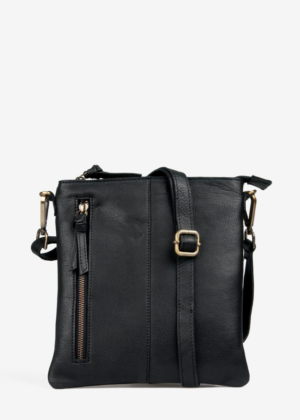 TREATS BAG naturaalnahast  must naiste crossbody käekott Ingrid-KOHE LAOS