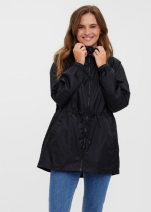 VERO MODA lengva plona juoda vėjo striukė - SUPER KAINA - XS ir M dydžiai RETIRED - Image 1