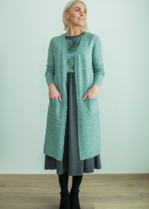 VERO MODA moteriškas džemperis Doffy green-BŪTINAI SKAIDYTI-SUPER KAINA-Dydis taip pat tinka M dydžiui - Image 5