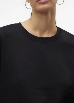 VERO MODA juoda palaidinė Sonja-NAUJIENOS-BOOK - Image 4