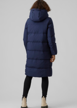 "Vero Moda" moteriškas paltas "Erica Holly" tamsiai mėlynas - beveik nebėra sandėlyje Paskutinį kartą atnaujinta - Image 4