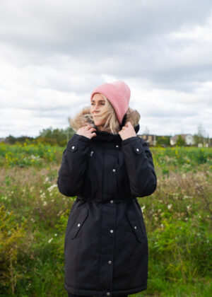 VERO MODA itin minkšta ir jauki šilta rudens-žiemos kepurė Milla šviesiai rožinė - NAUDOJAMA - Image 3