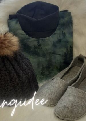 Stilinga tamsiai pilka palaidinė su dideliu kaklu sandėlyje M ir XL dydžiai - kitus dydžius galima užsakyti - Image 6