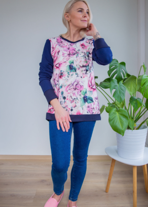 Miela tamsiai mėlyna palaidinukė Mona - paskutinis sandėlyje M(38-40)- DIDELĖ KAINA. - Image 2