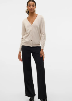 "Vero Moda" juodos platėjančios kelnės moterims 166-174 cm(L32) - NAUJAI IŠPARDAVIMAS - Image 2