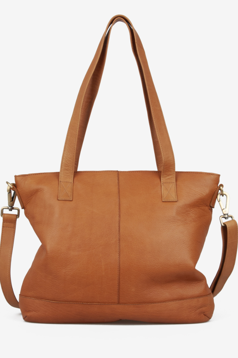 Pruun nahast naiste käekott Venla Treats Bag