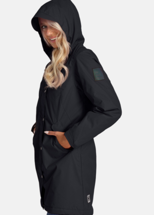 Huppa naiste sügis-talvine parka Janelle 160gr soojustusega must-UUDIS - Image 2