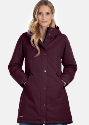 Huppa naiste sügis-talvine parka Janelle 160gr soojustusega tumelilla-UUDIS - Image 1