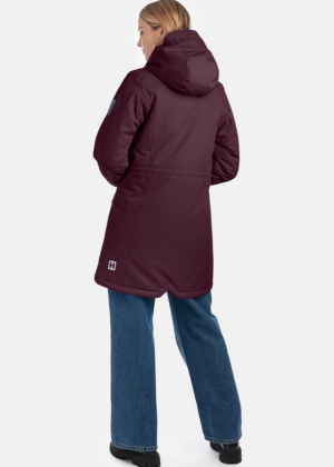Huppa naiste sügis-talvine parka Janelle 160gr soojustusega tumelilla-UUDIS - Image 3